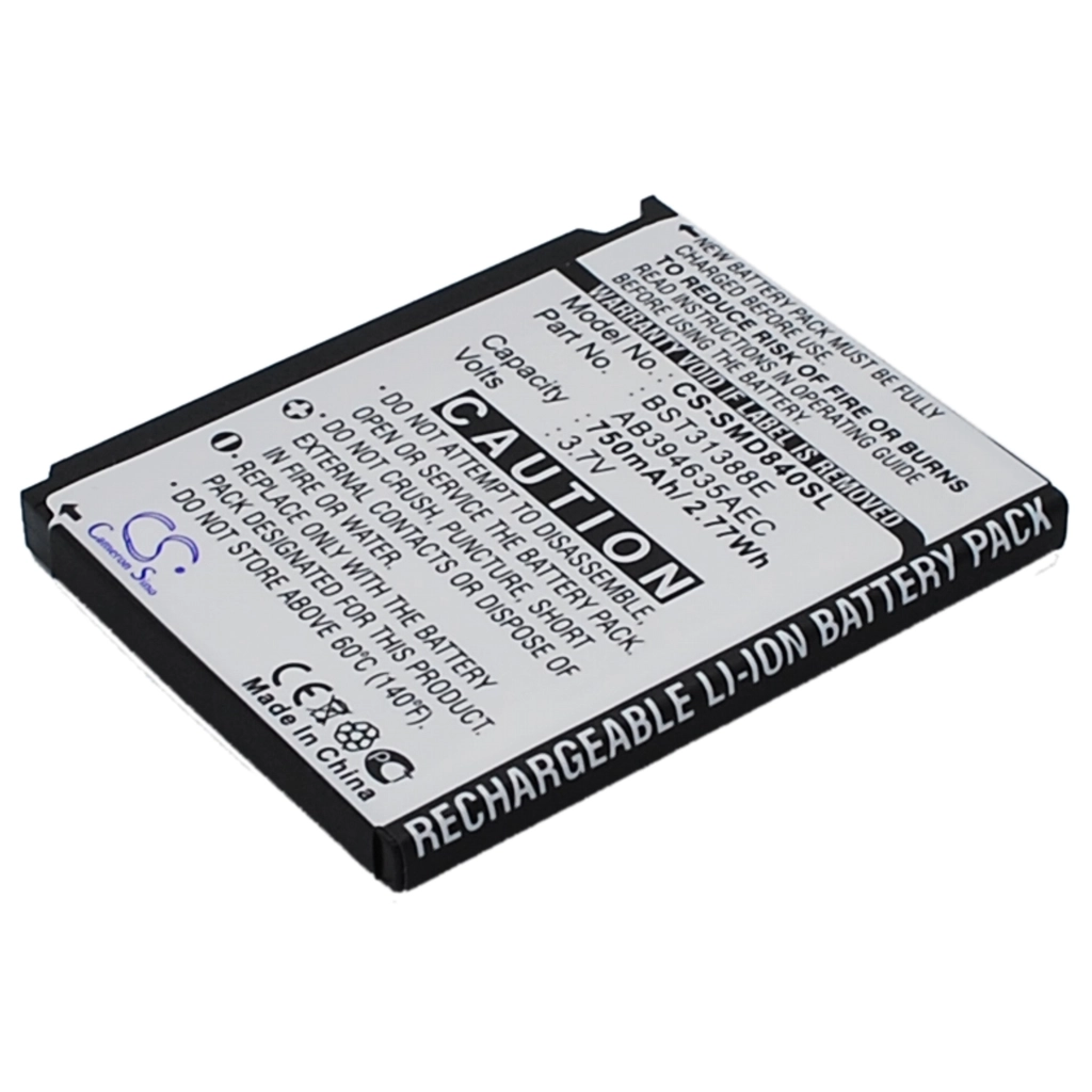 Baterie do telefonów komórkowych Samsung CS-SMD840SL