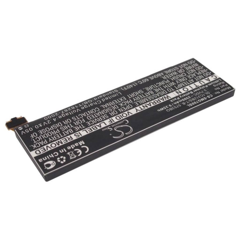Baterie do odtwarzaczy MP3 Samsung CS-SMG700SL