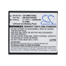 Kompatybilna wymiana baterii za Samsung EB-BG720CBC,EB-BG720CBK