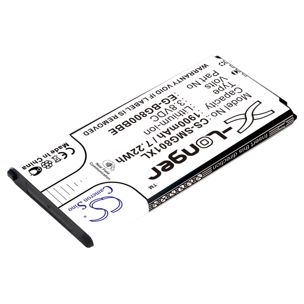 Battery Replaces EB-BG800BBE