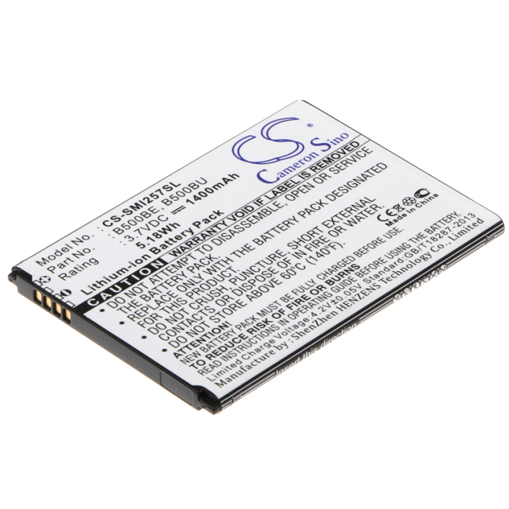 Baterie do telefonów komórkowych Samsung CS-SMI257SL