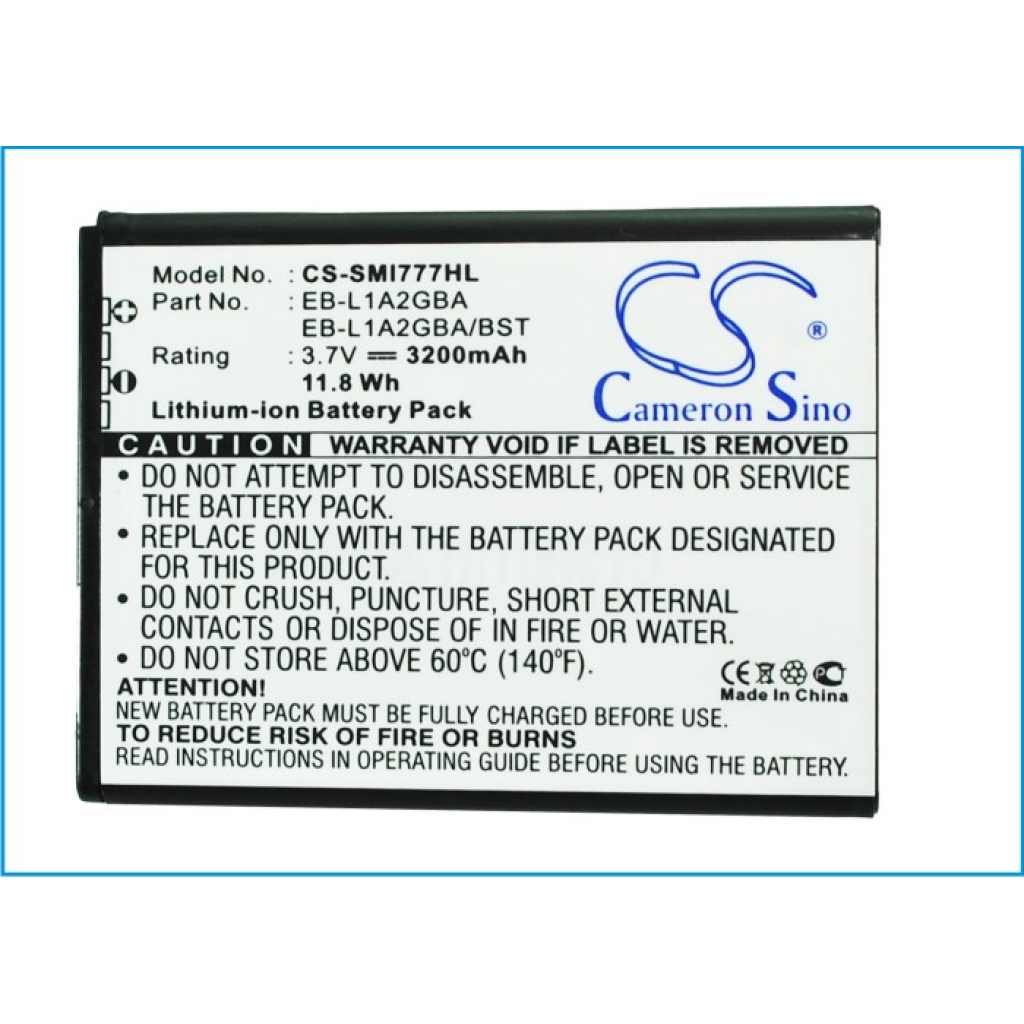 Bateria kompatybilny z Samsung AT&T CS-SMI777HL