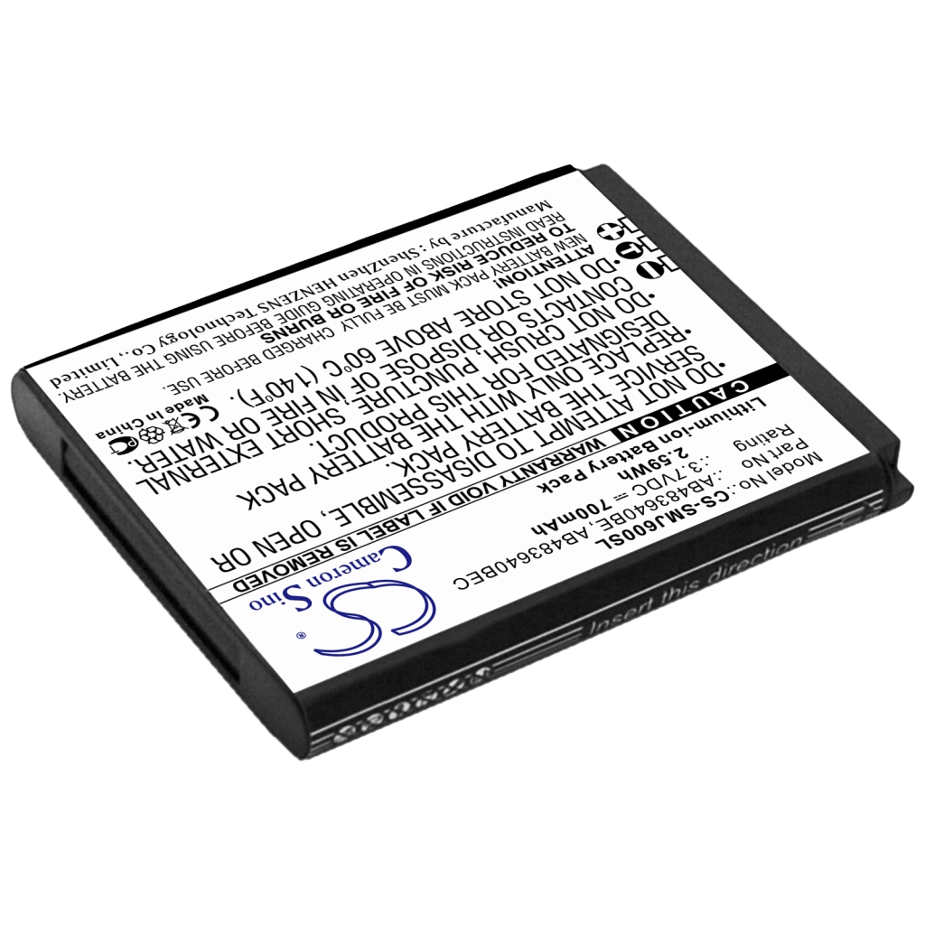 Battery Replaces AB483640BEC
