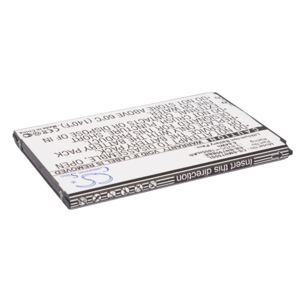 Baterie do telefonów komórkowych Samsung CS-SMN750SL