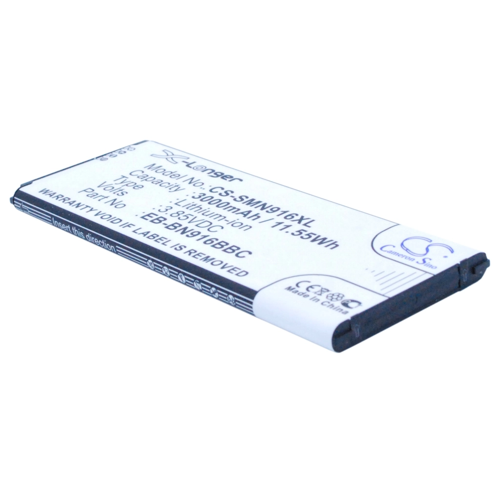 Baterie do telefonów komórkowych Samsung CS-SMN916XL