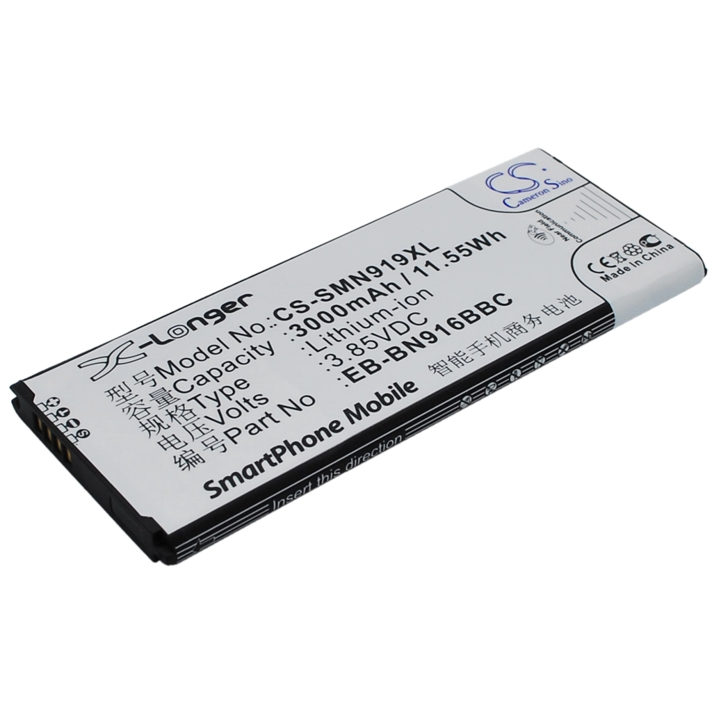 Baterie do telefonów komórkowych Samsung CS-SMN919XL