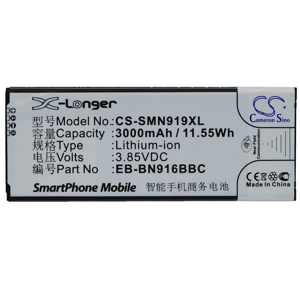 Baterie do telefonów komórkowych Samsung CS-SMN919XL