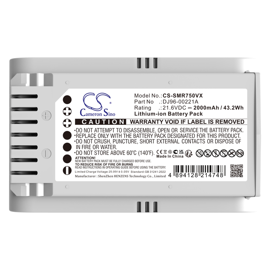Vacuum Battery Samsung CS-SMR750VX