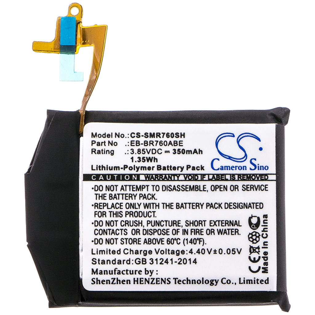 Baterie do inteligentnych zegarków Samsung CS-SMR760SH