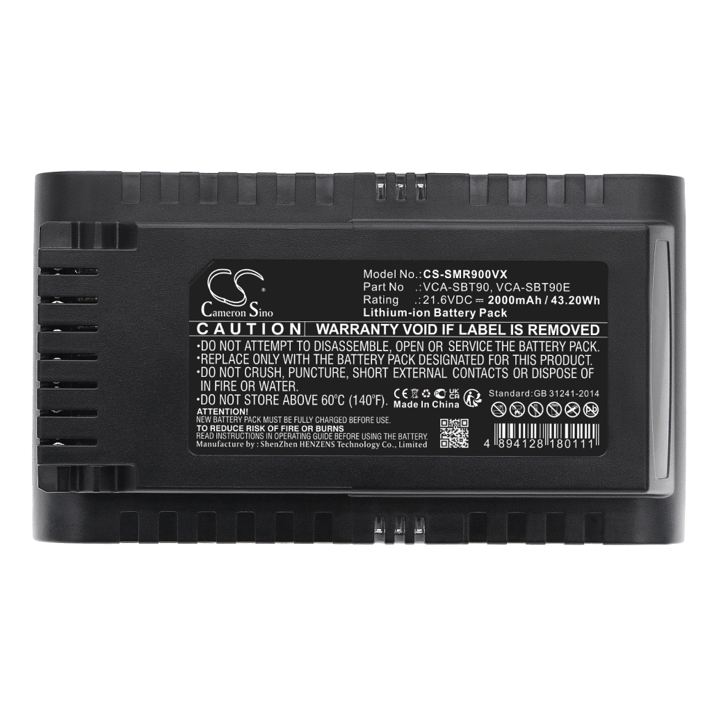 Baterie do odkurzaczy Samsung CS-SMR900VX