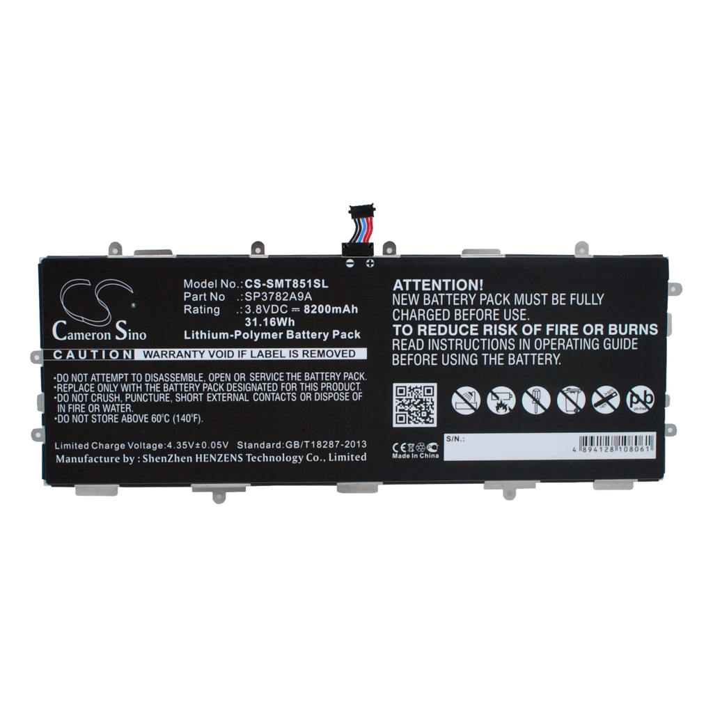 Bateria kompatybilny z Samsung CS-SMT851SL