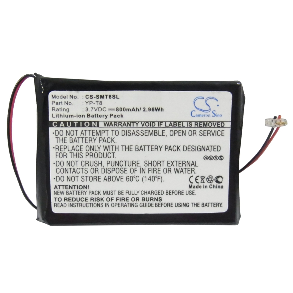 Baterie do odtwarzaczy MP3 Samsung CS-SMT8SL