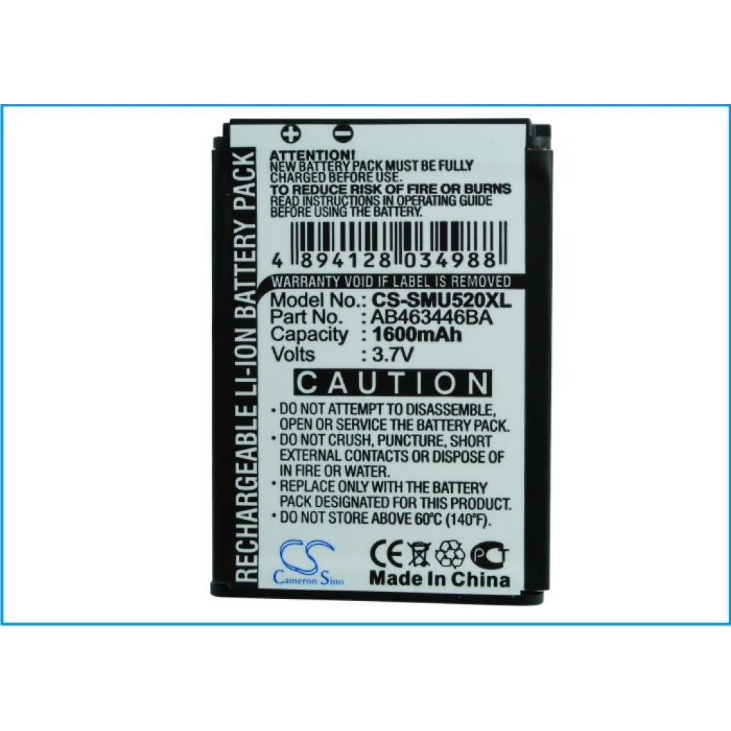 Bateria kompatybilny z Samsung CS-SMU520XL