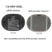 Bateria kompatybilny z Sonos CS-SMV100SL