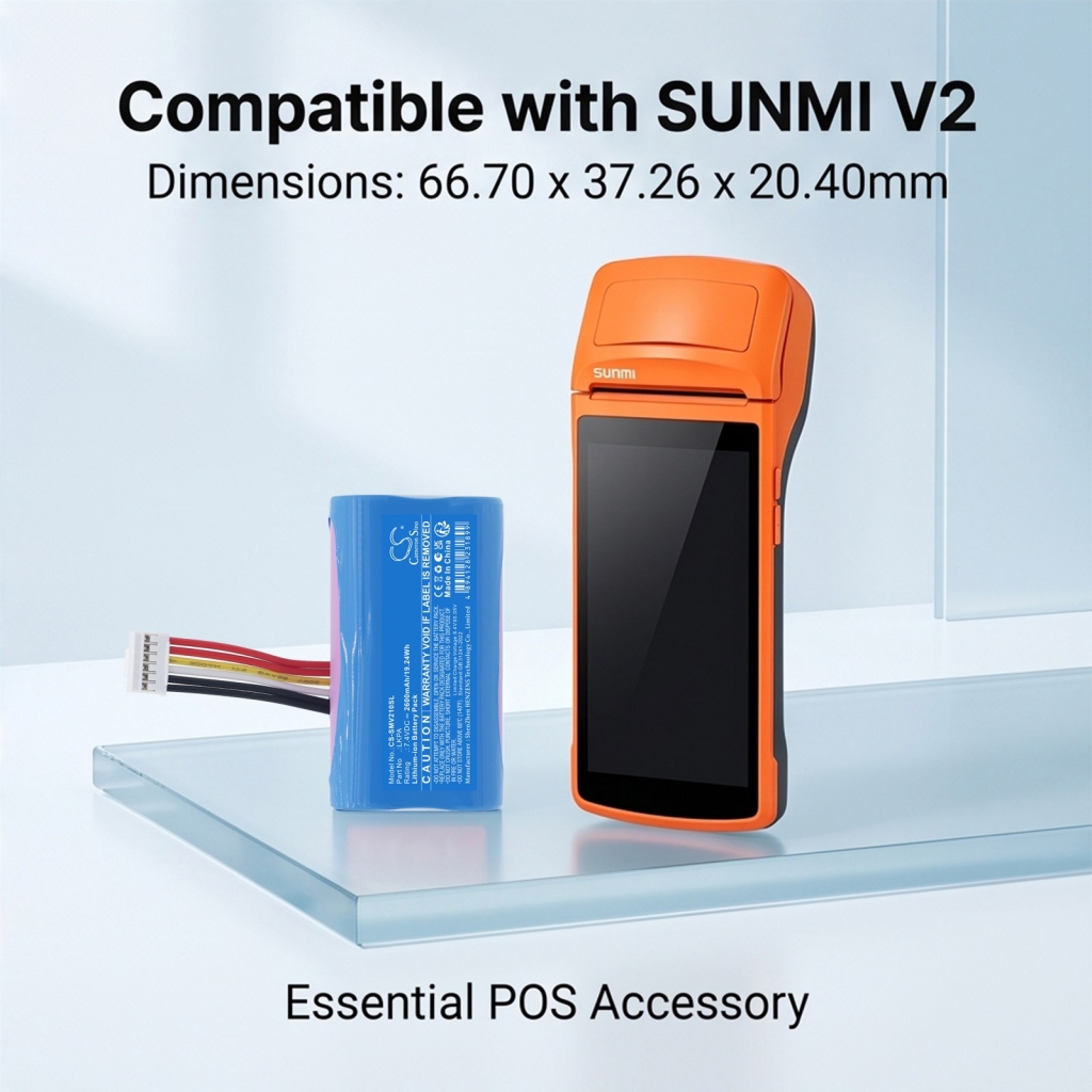 Baterie kompatybilny z Sunmi V2 SE CS-SMV210SL