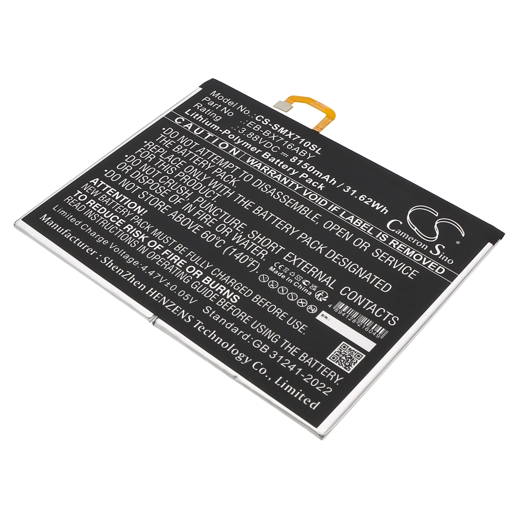 Tablet Battery Samsung CS-SMX710SL