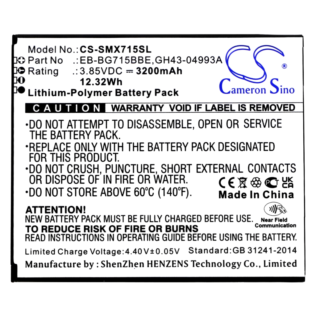 Battery Replaces GH43-04993A