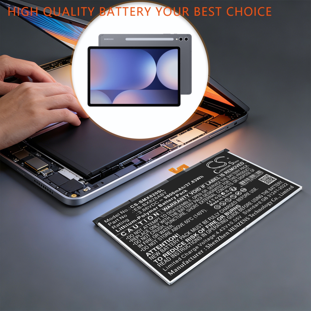 Bateria kompatybilny z Samsung CS-SMX820SL