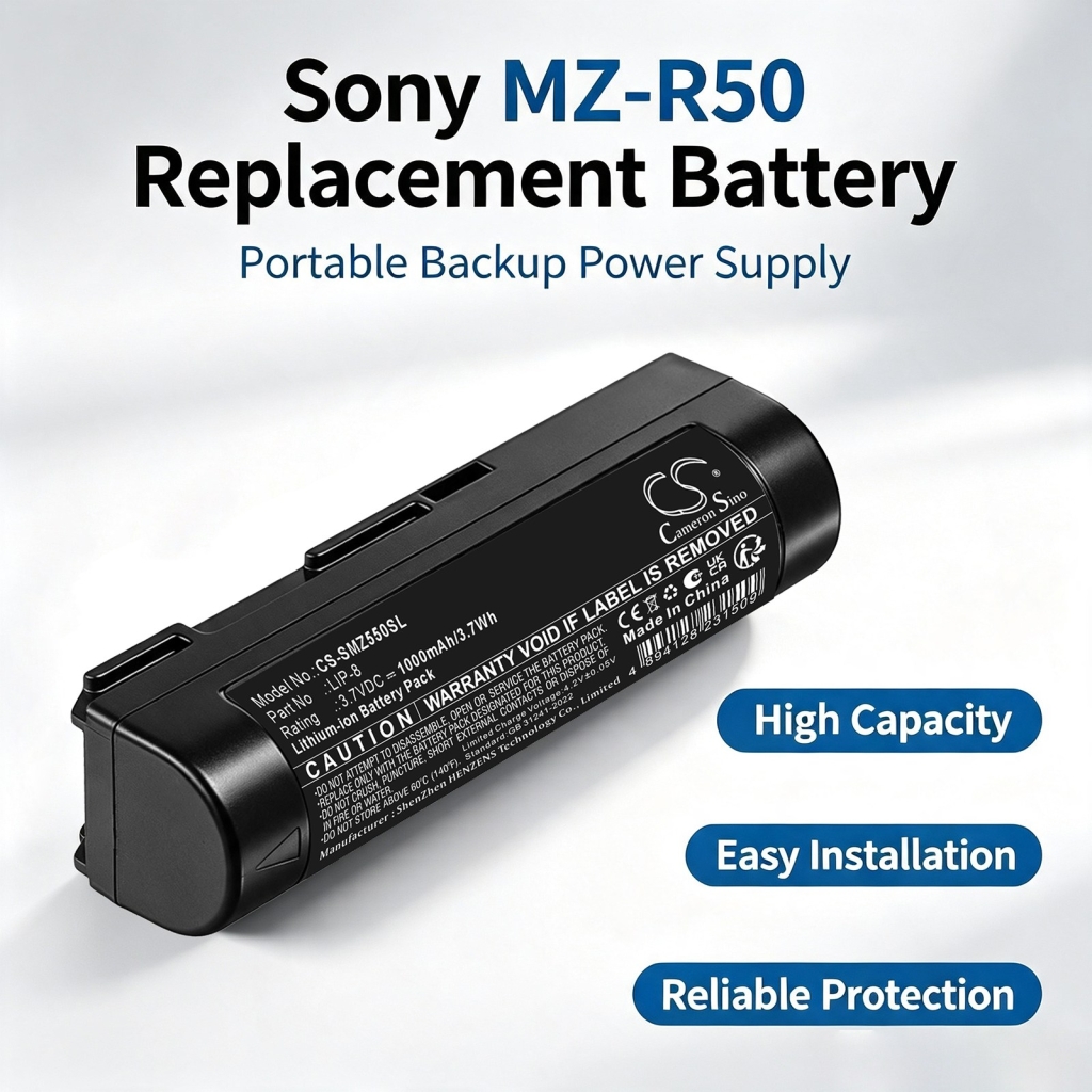 Baterie kompatybilny z Sony MZ-R50 MZ-R50 CS-SMZ550SL