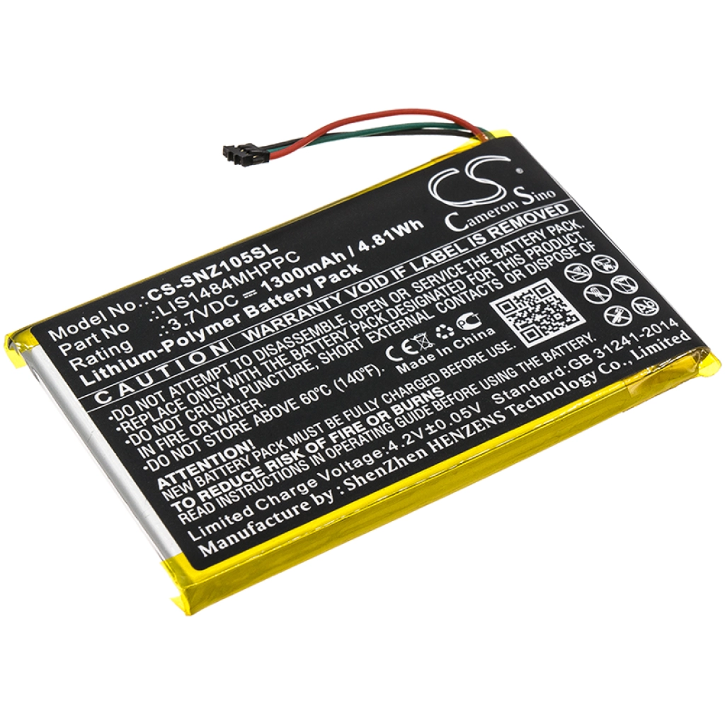 Baterie do odtwarzaczy MP3 Sony CS-SNZ105SL