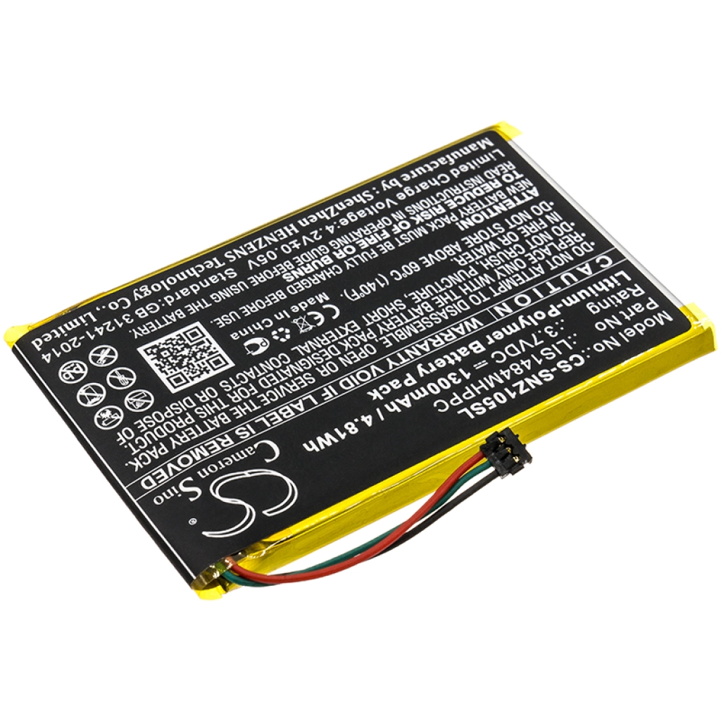 Baterie do odtwarzaczy MP3 Sony CS-SNZ105SL