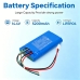 Bateria kompatybilny z Airsep CS-SPF500MD