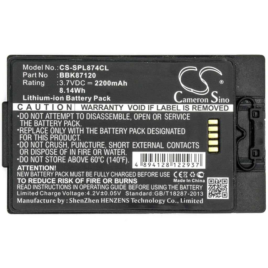 Spectralink Baterie do telefonów bezprzewodowych CS-SPL874CL