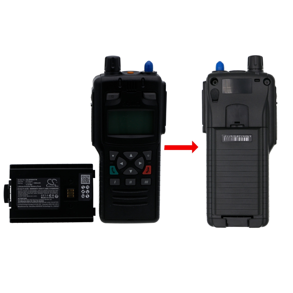 Baterie do radioodbiorników Tetra STP8000