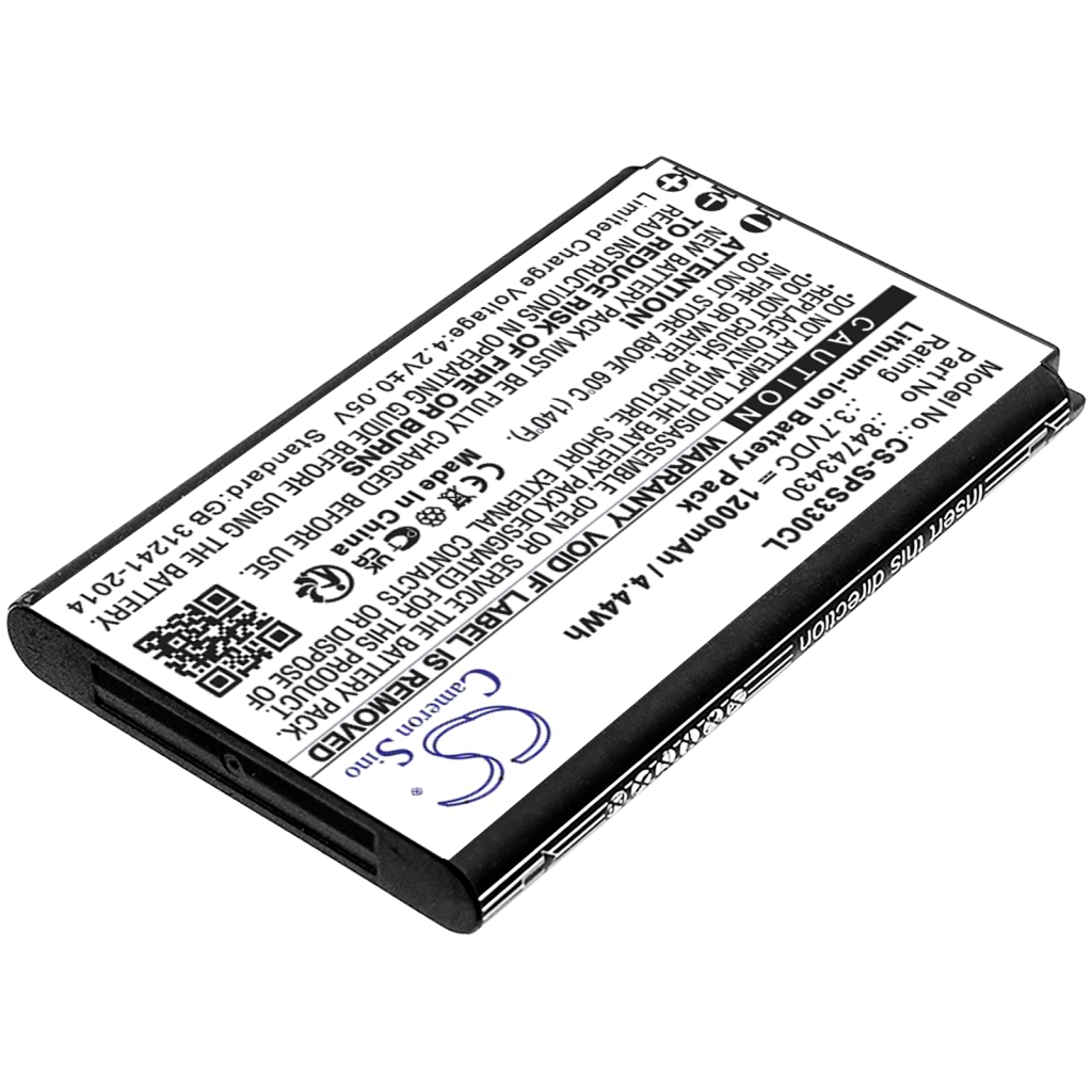 Spectralink Baterie do telefonów bezprzewodowych CS-SPS330CL