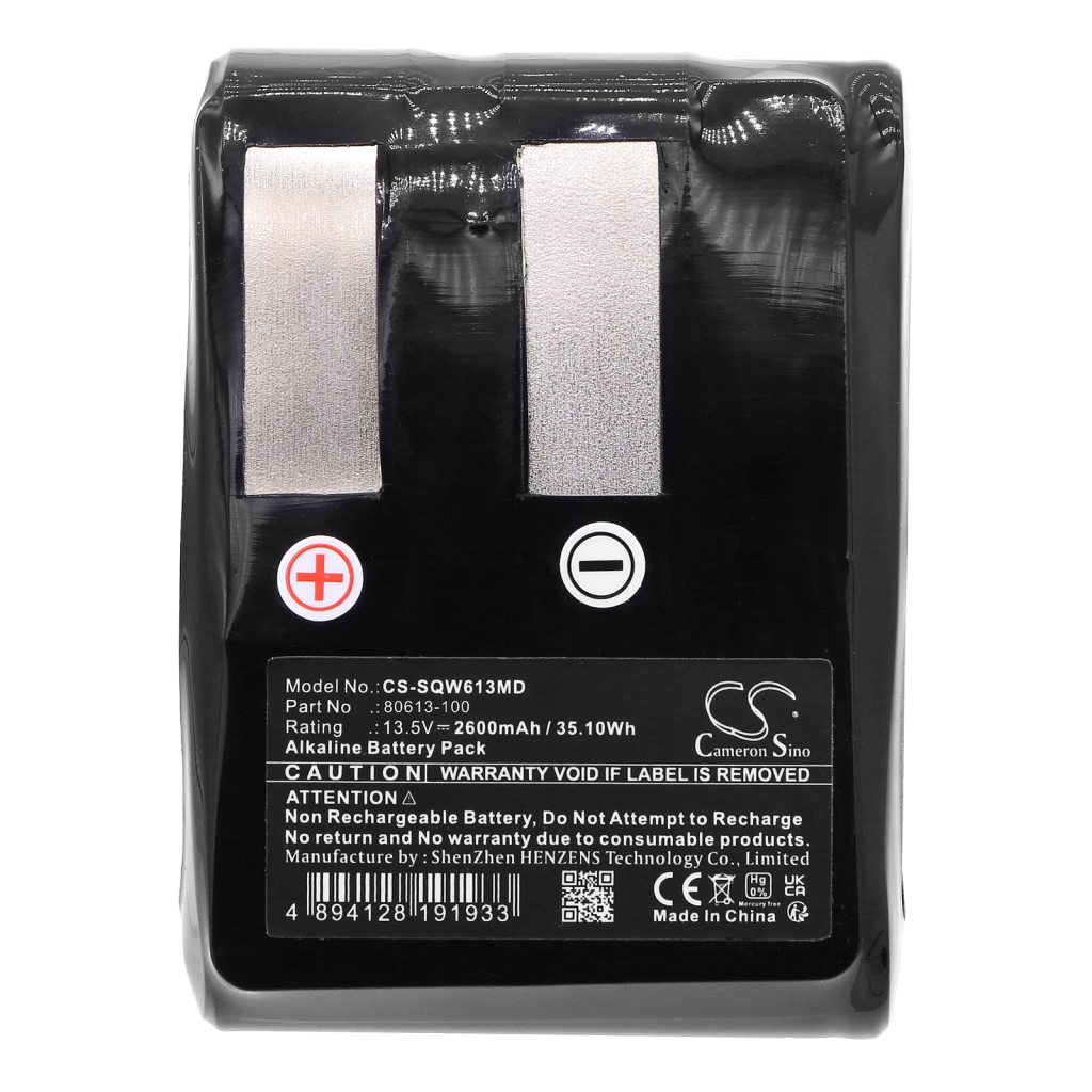 Baterie do urządzeń medycznych Sscor quickdraw CS-SQW613MD