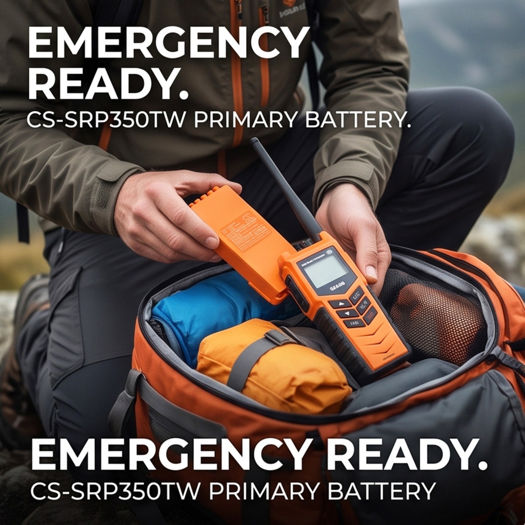Baterie kompatybilny z SAILOR SP3520 SP3520 VHF GMDSS radio CS-SRP350TW
