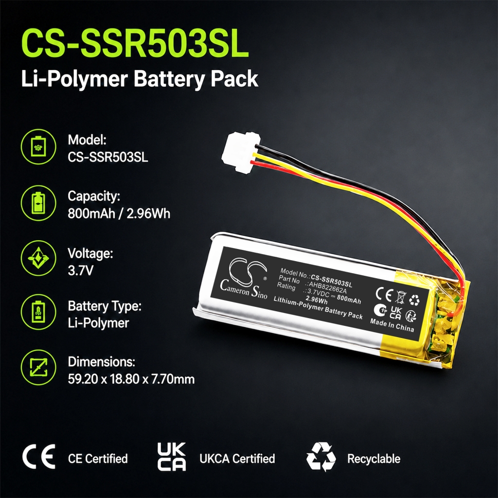 Battery compatible with Wireless Headset Battery