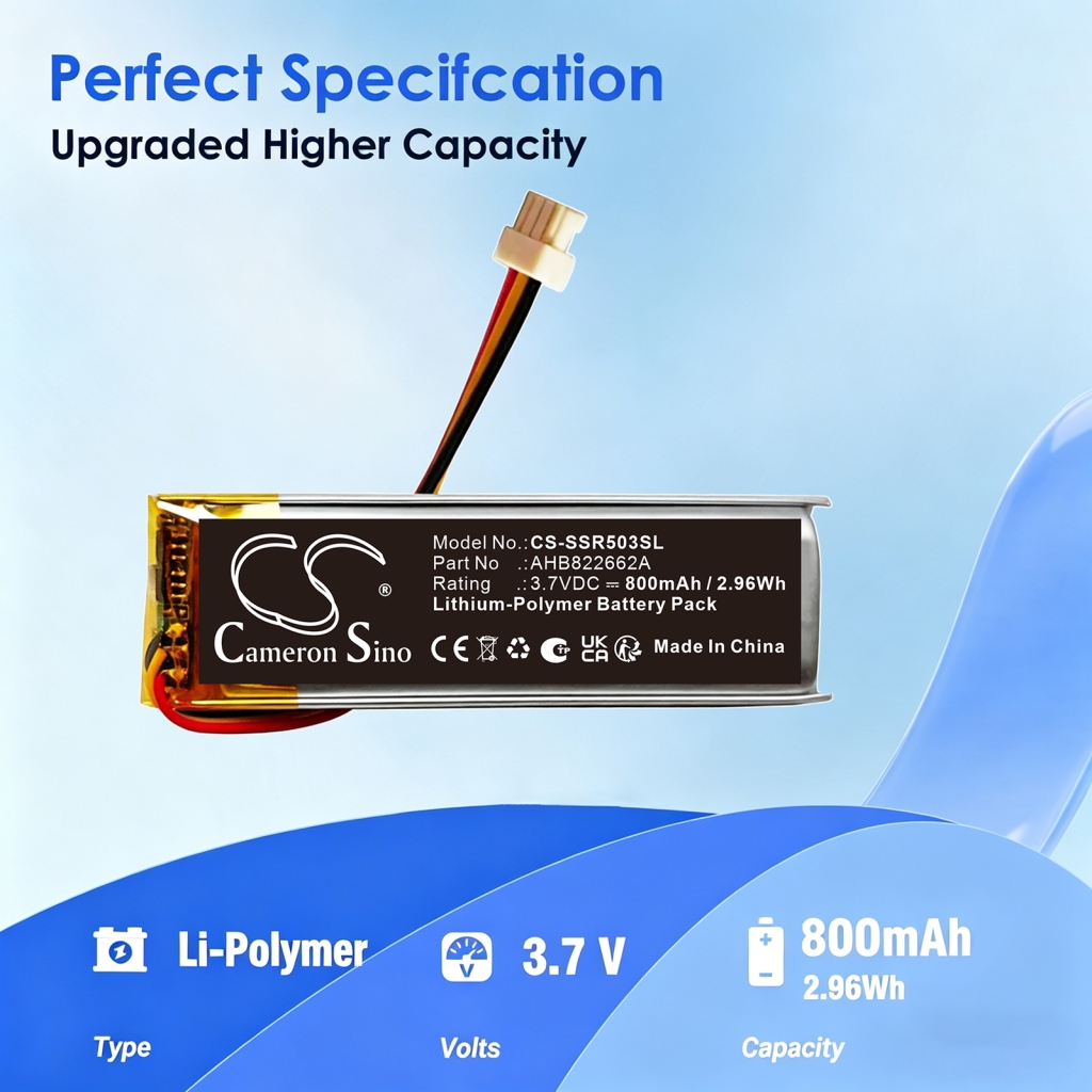 Battery compatible with Wireless Headset Battery