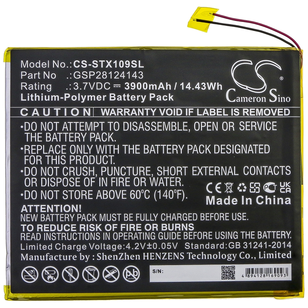Bateria kompatybilny z Smartab CS-STX109SL