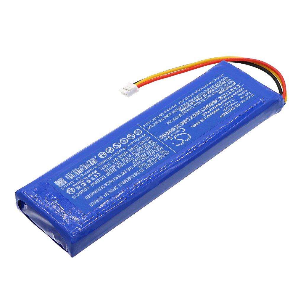 Compatible battery replacement for SYLVANIA 1438145P