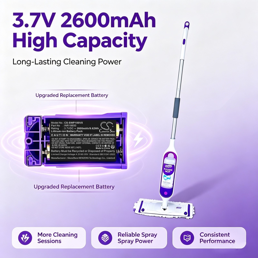 Baterie kompatybilny z Swiffer Power Mop CS-SWP100VX