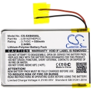 CS-SXB650SL<br />Batteries for   replaces battery BAT1