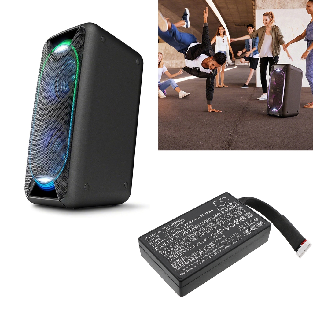 Speaker Battery Sony GTK-XB90