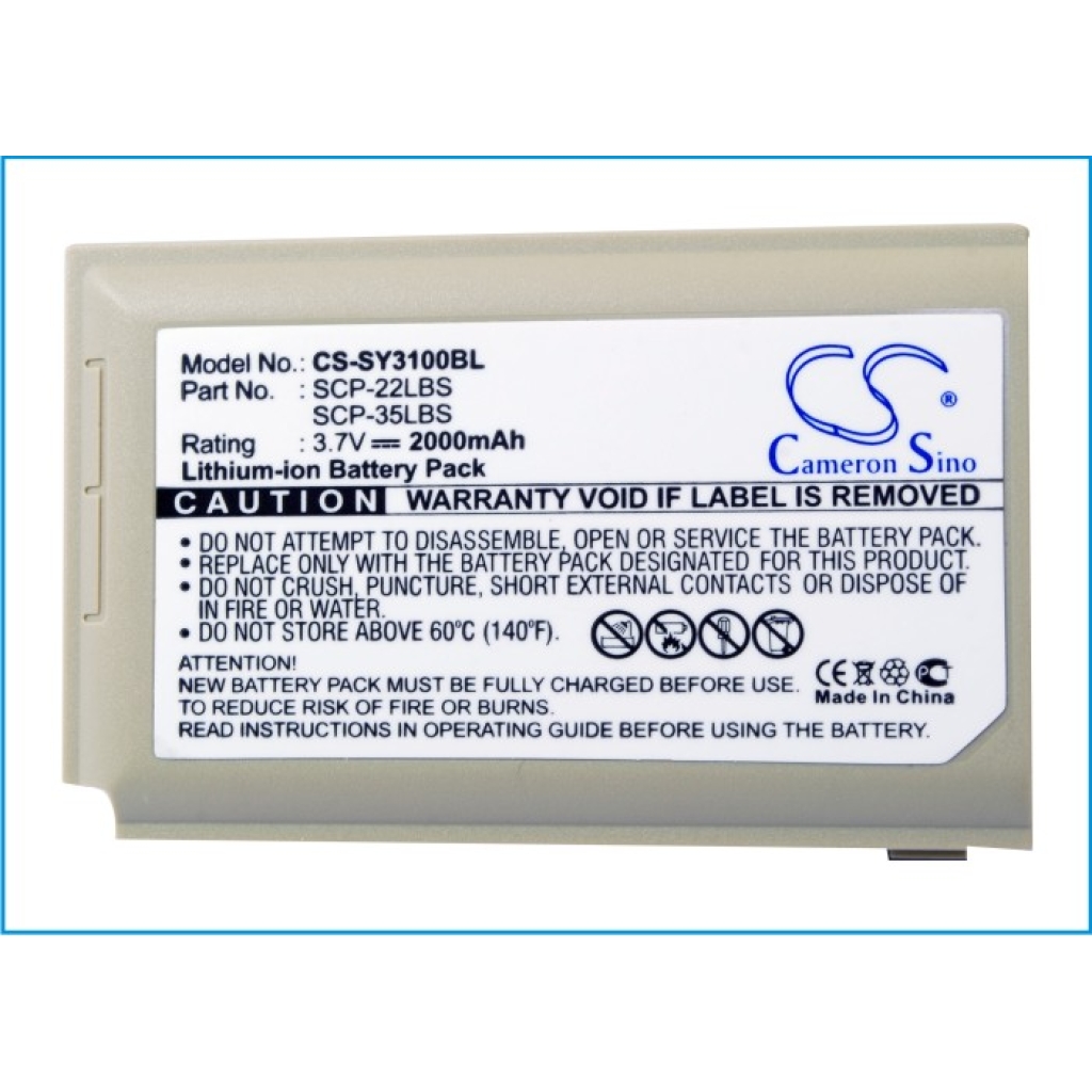 Bateria kompatybilny z Sanyo CS-SY3100BL