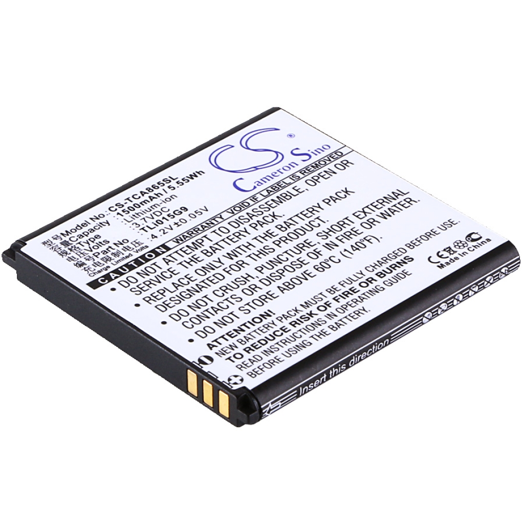 Baterie do telefonów komórkowych TCL CS-TCA865SL