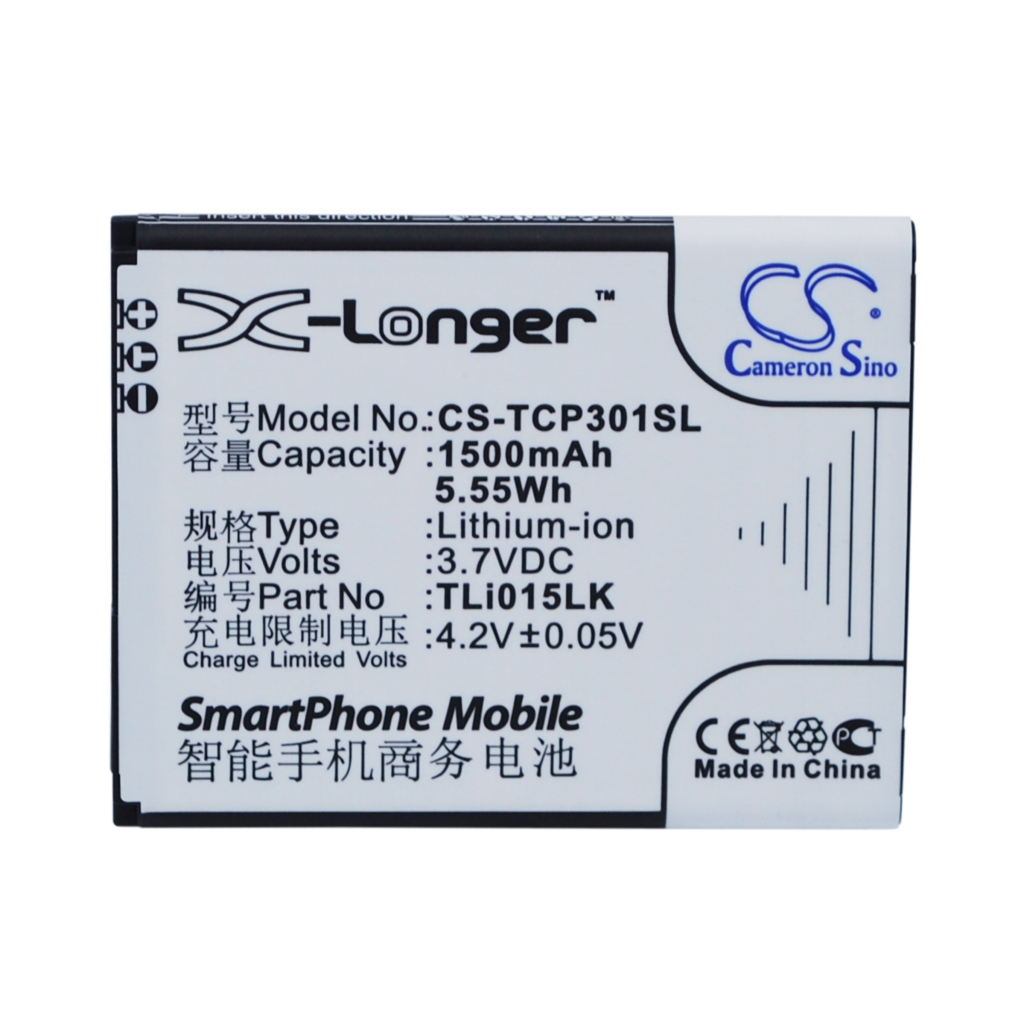 Baterie kompatybilny z TCL J326T J326T CS-TCP301SL