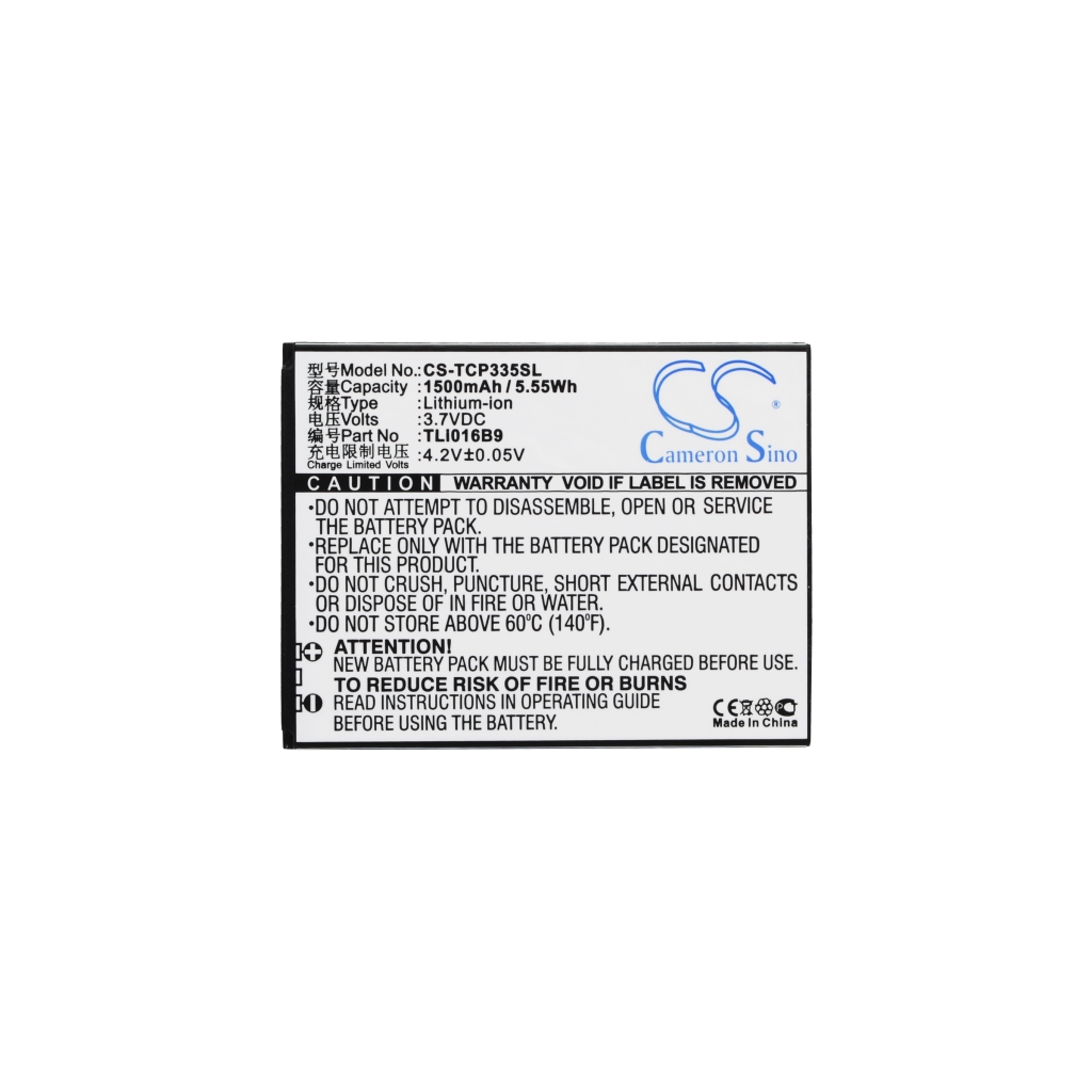 Bateria kompatybilny z TCL CS-TCP335SL