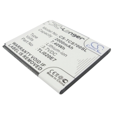 Kompatybilna wymiana baterii za TCL TLI020B2,TLI020D2,TLI020E1,TLI020E7,TLI020JD