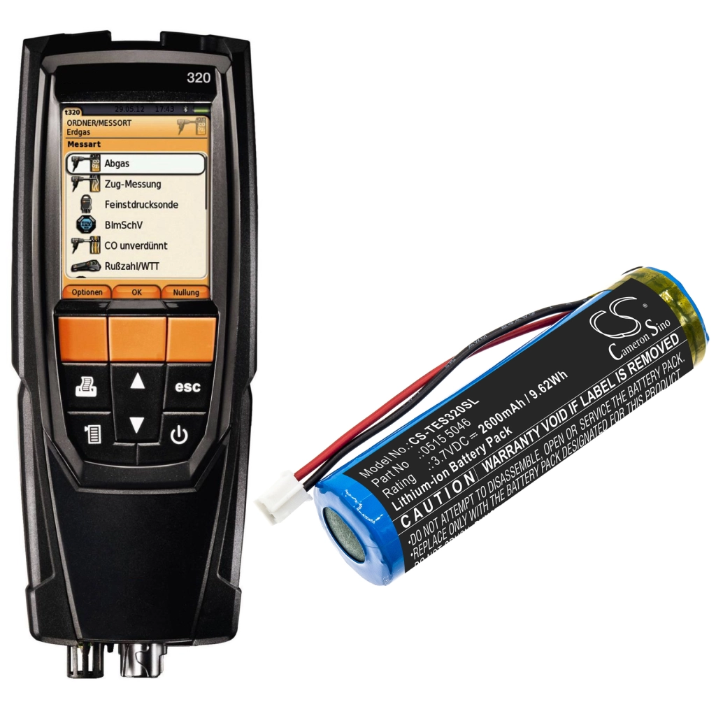 Baterie do narzędzi Testo CS-TES320SL