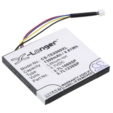 Kompatybilna wymiana baterii za Texas Instruments 1815 F071D,3.7L1060SP,3.7L1200SP,3.7L1230SP,541383800002-G0311...