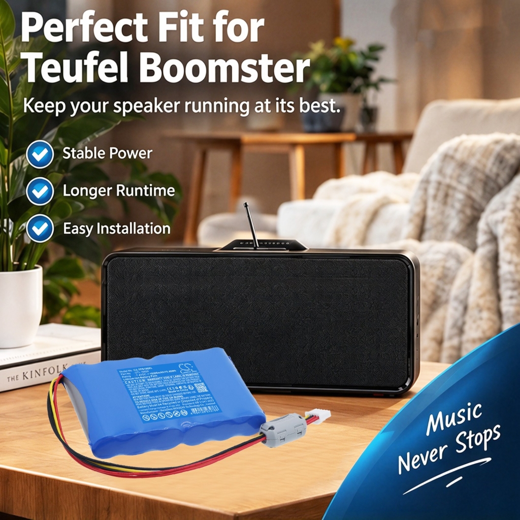 Baterie kompatybilny z Teufel Boomster Boomster BT SPEAKER CS-TFB100XL