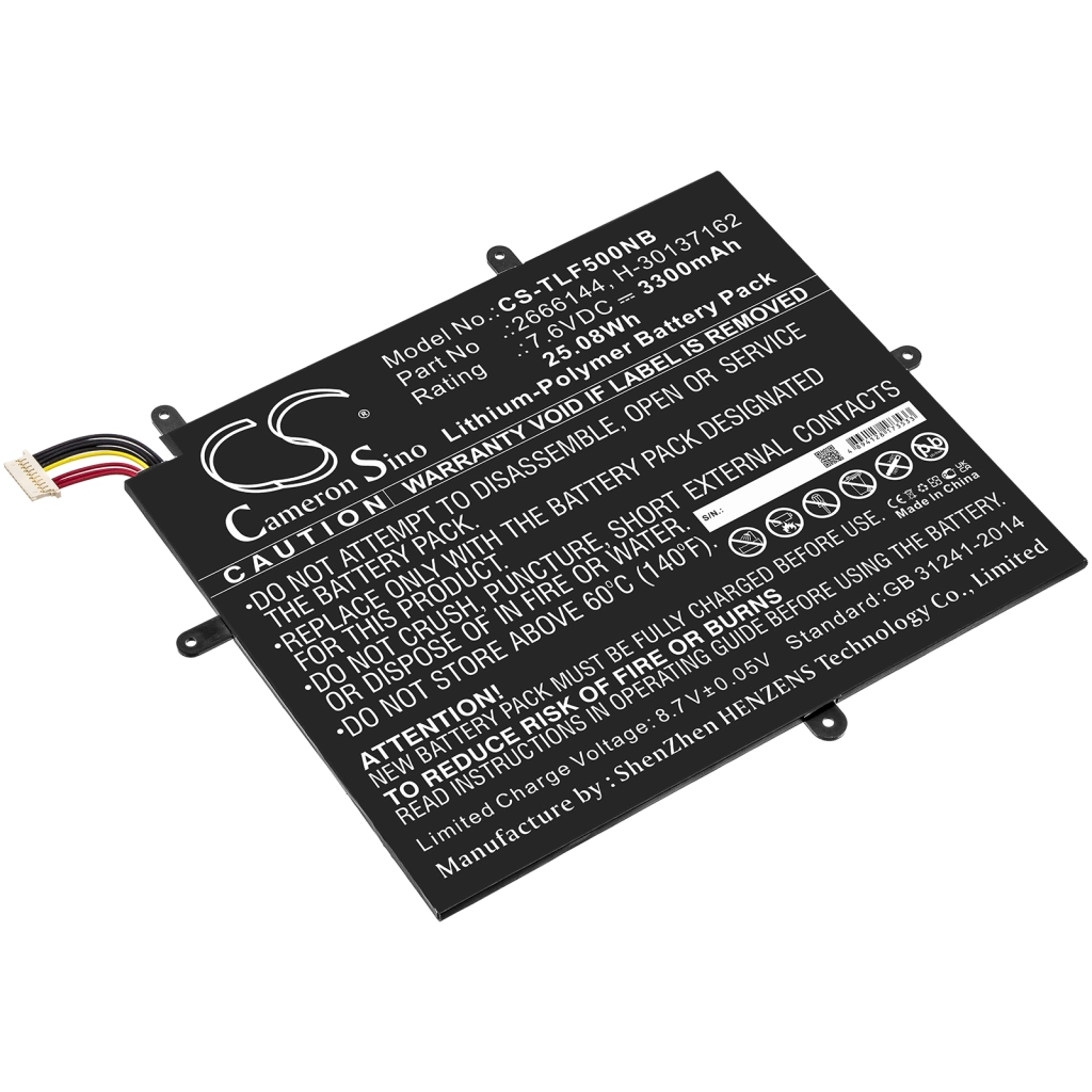 Notebook battery Jumper CS-TLF500NB