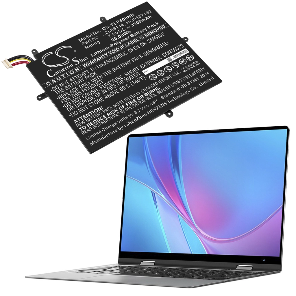 Notebook battery Jumper CS-TLF500NB