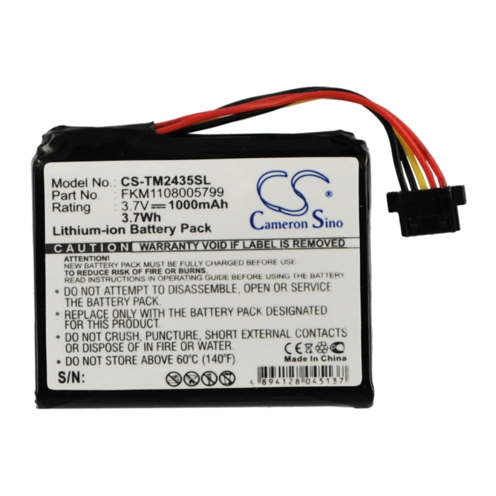 Baterie do nawigacji (GPS) TomTom CS-TM2435SL