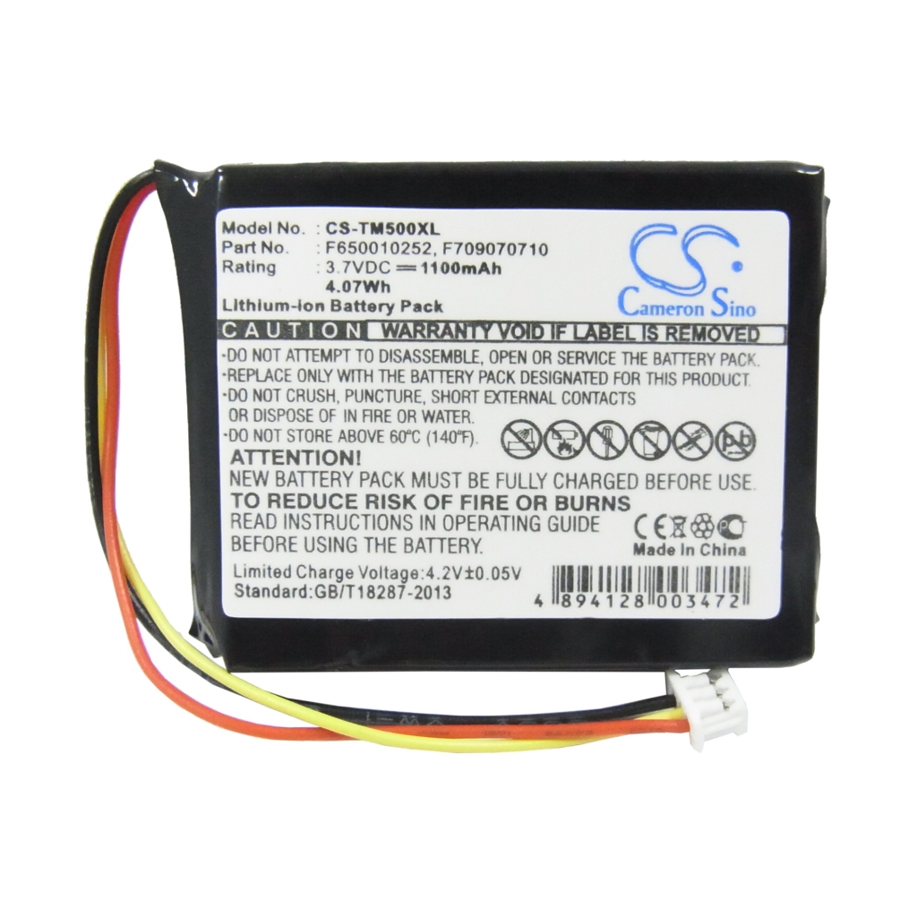 Baterie do nawigacji (GPS) TomTom CS-TM500XL
